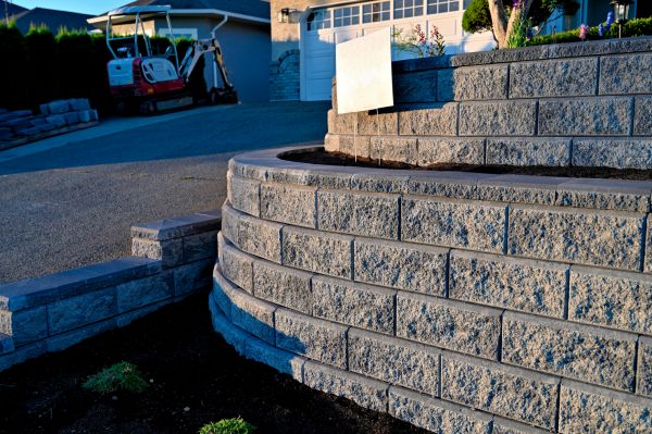 Stone Retaining Wall Repair in Ann Arbor